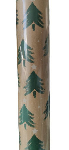 Picture of XMAS TREE CHRISTMAS WRAPPING 70CM X 3 METRES